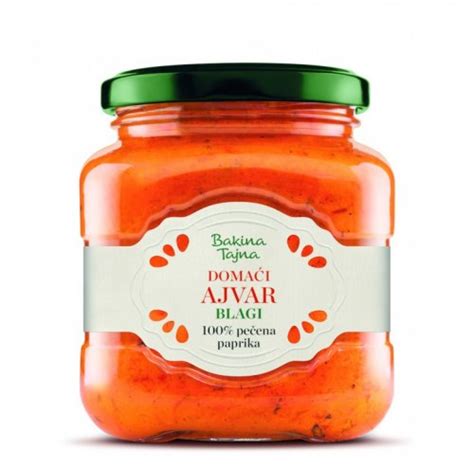 Ajvar Pinđur ili Ljutenica razne vrste Bakina Tajna 300 g Akcija