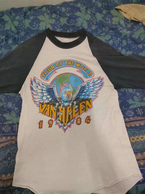 Vintage Van Halen Men S Fashion Activewear On Carousell