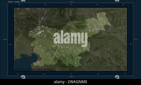 Slovenia Highlighted On A High Resolution Satellite Map Stock Photo Alamy