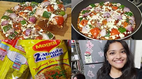 Maggi Pizza Recipe Super Easy Maggi Pizza Recipe Maggie Pizza