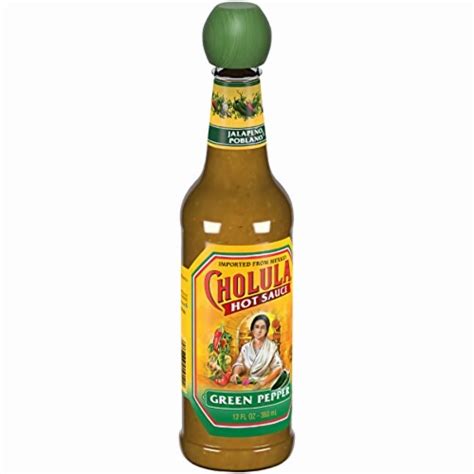 Cholula Green Pepper Hot Sauce 12 Fl Oz Pack Of 5 5 Pack Frys Food Stores