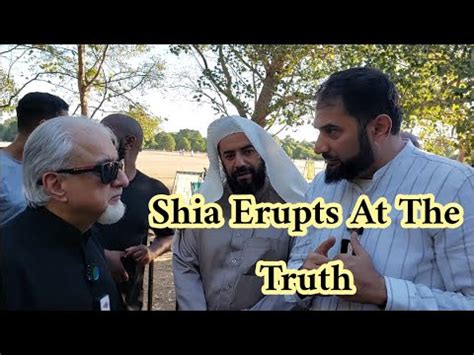 Shia Erupts At The Truth Adnan Rashid And Shia Speakers Corner Youtube