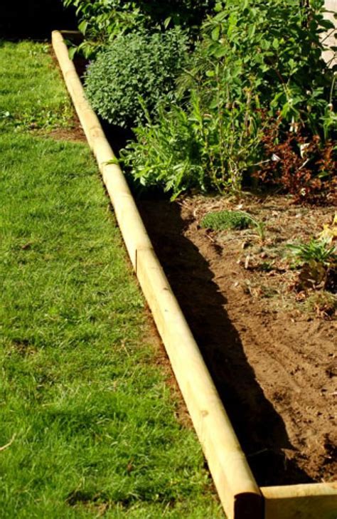 Learn How To Install Landscape Timber Edging Landscape Timber Edging Landscape Timbers