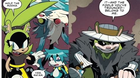 Surge And Kit Meet Clutch Rough And Tumble Sonic IDW Issue 67 Dub