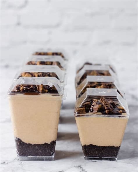 DLux Mini Dessert Cups No Bake Peanut Butter Cheesecake Recipe