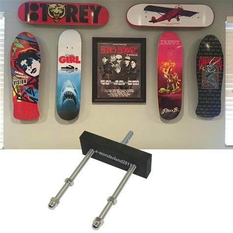 Lanying Pcs Skateboard Wall Mount Hanger Skateboard Display Rack