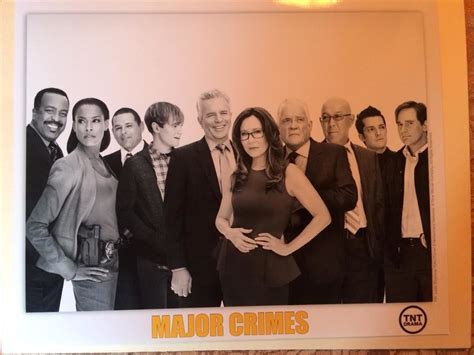 Charitybuzz: Major Crimes Cast Signed Script - Lot 1205909