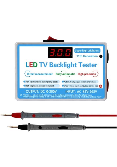 Led Şeritler Boncuk Test Cihazı Tv Arka Işık Testi Çok Amaçlı 0 300 V