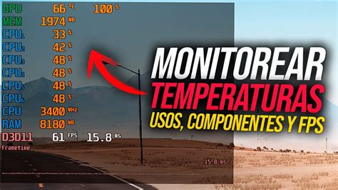 Como Ver Los Fps Gpu Uso De Cpu Ram Y Temperaturas En Juegos Msi