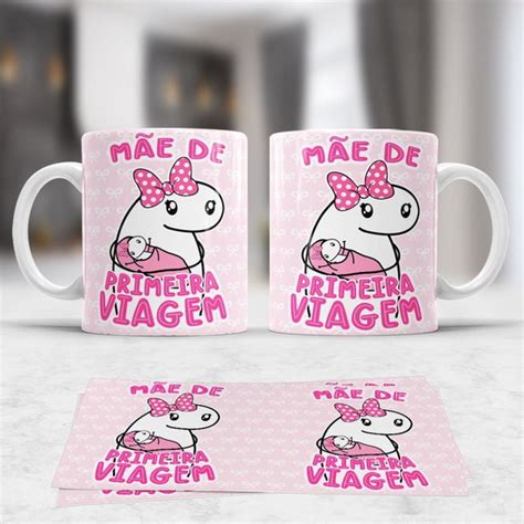 Caneca De Ceramica Dia Das Maes Mae De Primeira Viagem Elo7