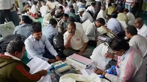 Karnataka Gram Panchayat Polls Counting Of Votes Underway Bjp