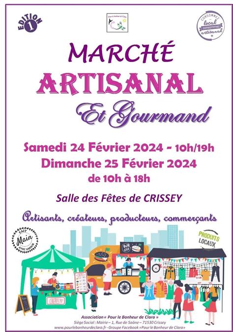 March Artisanal Ce Week End Crissey Info Chalon Toute L