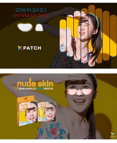X Patch Nude Skin Sun Shield Vita Patch Private Label Oem Sunscreen Sunblock Uv Face Sunscreen