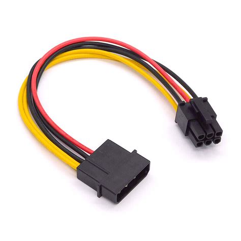 X Pin Molex To Pin Pci Express Pcie Video Card Power Converter