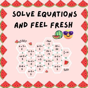 Grade 6,7,Solve equations with integer solutions during summer and have ...