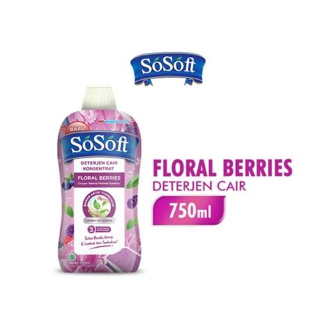 SOSOFT Deterjen Cair Nature Fresh Bottle 700ml Lazada Indonesia