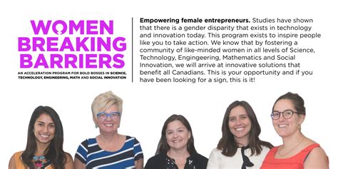 Women Breaking Barriers An Acceleration Program For Female Founders