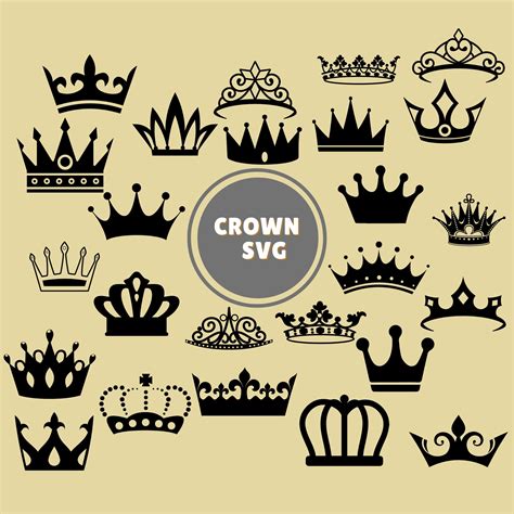 Royal Crown Svg File King Crown Svg Queen Crown Svg Princess Tiara