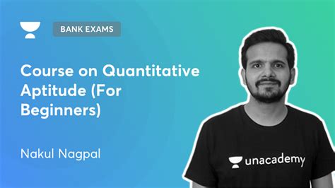 Bank Exams Course On Quantitative Aptitude For Beginners By Unacademy