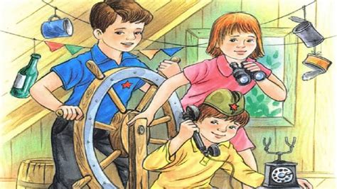 Рисунки Тимур и его команда для учеников 3 класса