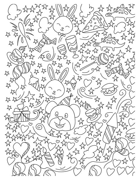 Dream Doodle Coloring Pages Spark Imagination