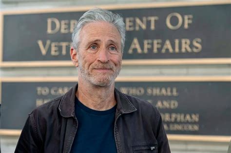Jon Stewart Following Meetings With The Department Of Veteran Affairs