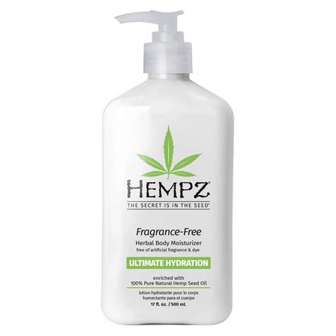 Hempz Herbal Body Moisturizer 17oz Limited Edition Canadiansmoke