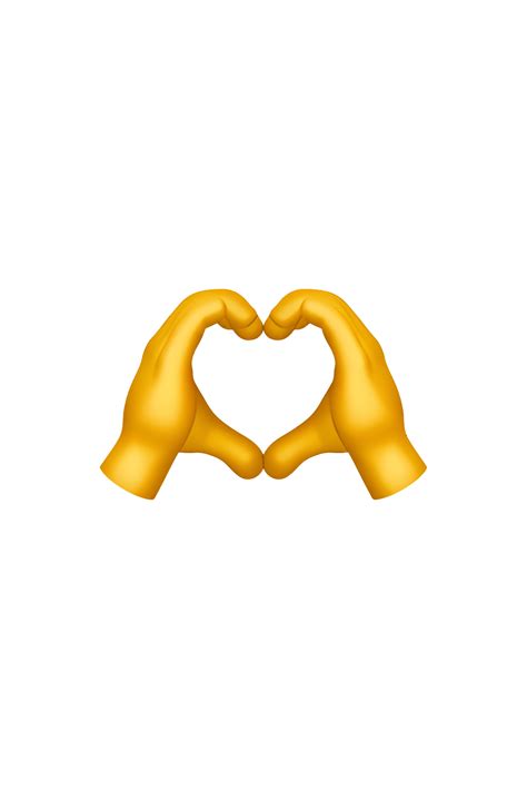 🫶 Heart Hands Emoji Hand Emoji Ios Emoji Emoji Backgrounds