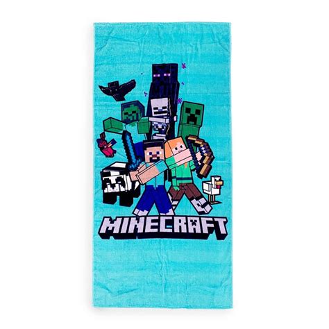 Minecraft Plážová Osuška Dětská Osuška Kaufland Cz