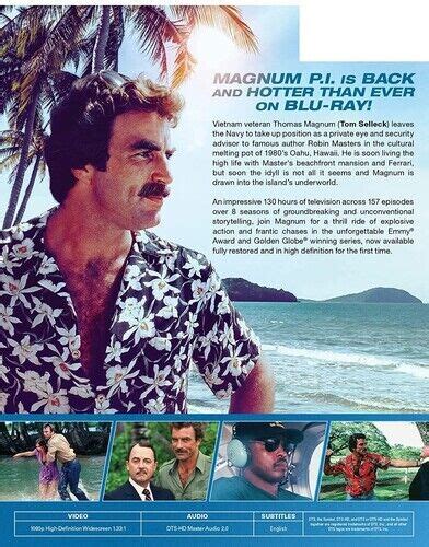 Magnum P I The Complete Series New Dvd Boxed Set Ebay