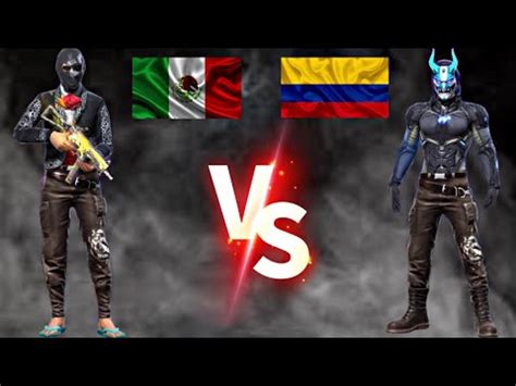 M Xico Vs Colombia Free Fire Les Creo Sala Pvp Insano Youtube