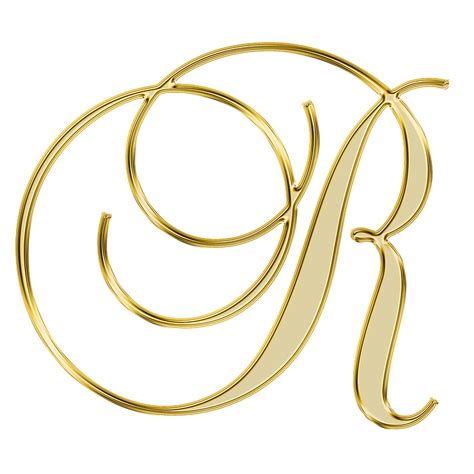 105 Free Images Of Letter R Gold Letter R Png 671242 HD