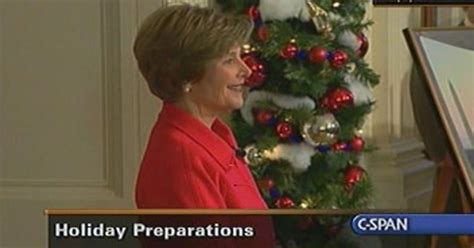 White House Holiday Tour with Laura Bush | C-SPAN.org