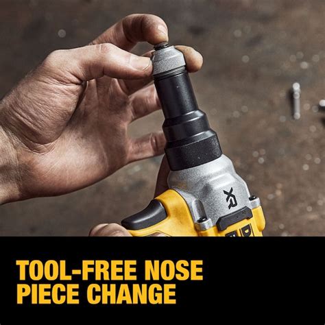 DEWALT 20V 1-4/In Rivet Tool PS DCF414GE2 at Lowes.com