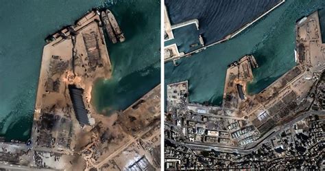 5 Satellite Images Of Beirut Reveal Just How Vast The Damage Caused By ...