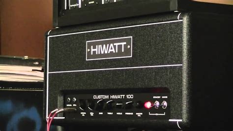 My Hiwatt Dr103 Amplifier Clone Built By Me Youtube