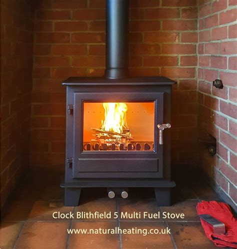 Clock Blithfield 5kw Wood Burning And Multi Fuel Stove Uk