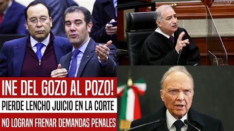 DEL GOZO AL POZO LENCHO Y CIRO PIERDEN JUICIO CLAVE EN LA CORTE NO