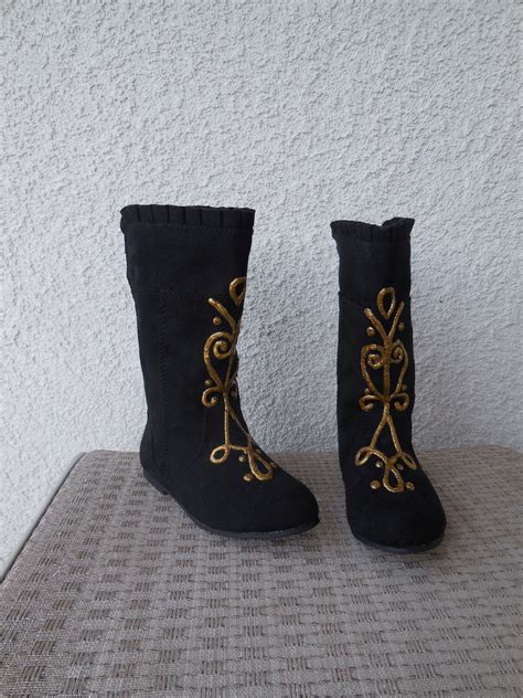 anna costume boots