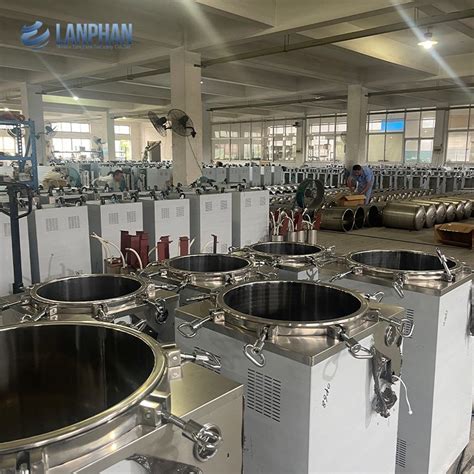 L Vertical Autoclave Mushroom Retort High Temperature Sterilizer