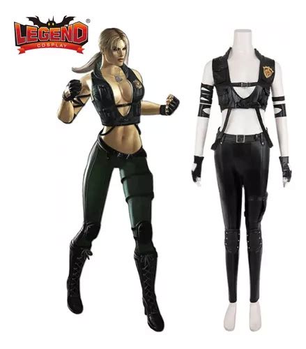 Disfraz De Cosplay Sexy De Kombat Mortal Sonya Mk Blade So Meses