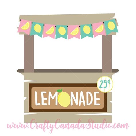 Lemonade Stand Svg Lemonade Stand Png Summer Svg Lemon Svg Etsy