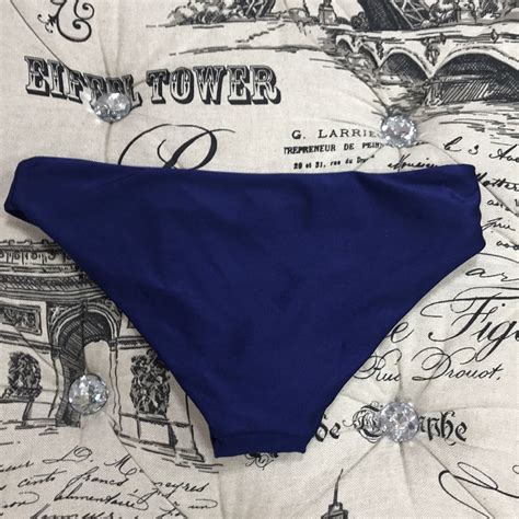 Maaji Blue Depth Reversible Bikini Bottoms Gem