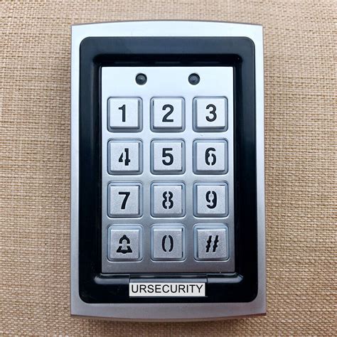 Buy Metal 125KHz RFID Card Password Door Access Control Keypad Access