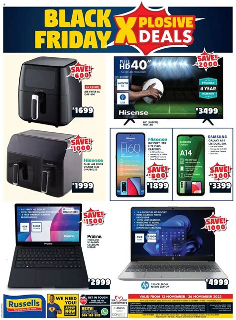 Russells Catalogue November Russells Black Friday