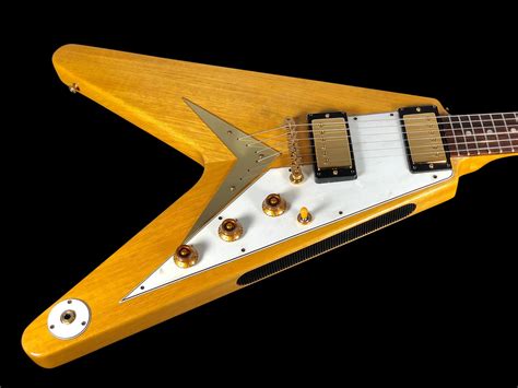 1998 Gibson Korina Flying V 59 Custom Shop 1959 Historic Limited