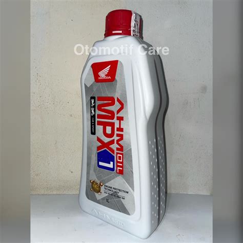 Jual Ahm Oil Mpx Liter Sae W Sl Jaso Ma Oli Honda Mpx