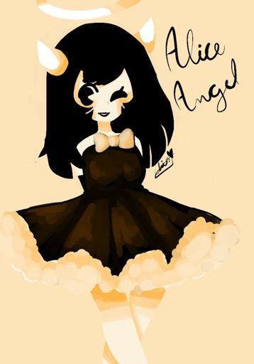 Un Dibujo De Alice Angel ️bendy Ink Machine ️ Esp Amino