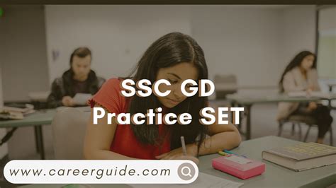 Ssc Gd Practice Set Details Careerguide