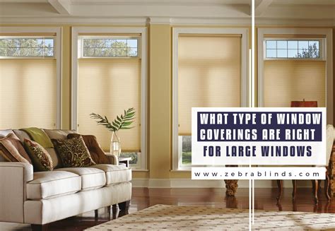 20 Window Treatment Ideas For Large Windows DECOOMO